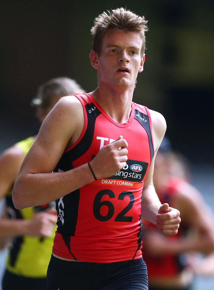 AFL 2015 Media - NAB AFL Draft Combine Day 3 Darragh Joyce in action during the combine - ${keywords}